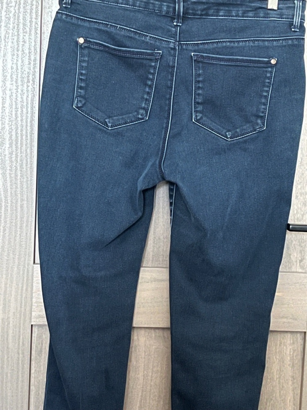 Gloria Vanderbilt Dark Blue Straight Leg Jeans